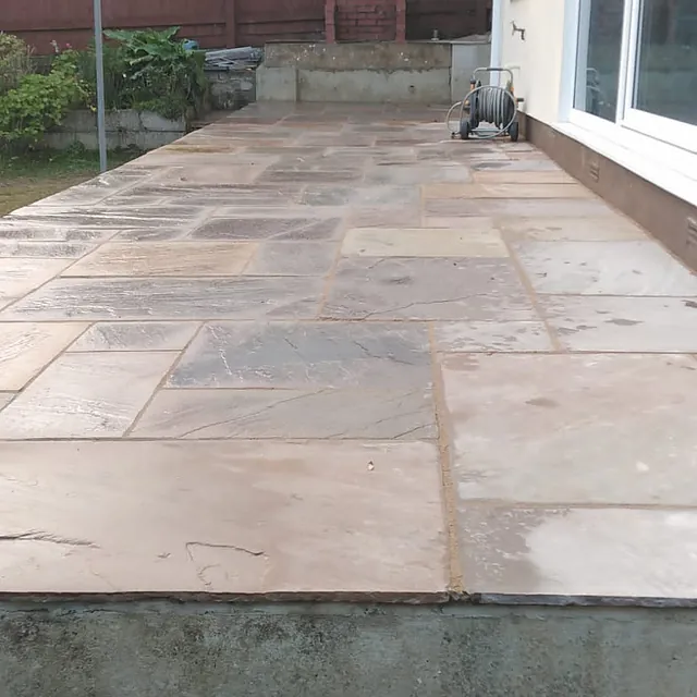 paved patio